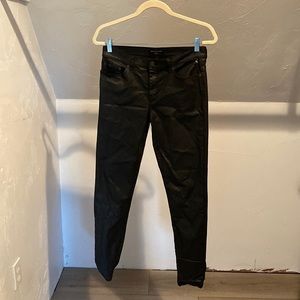 Banana republic metallic black jeans